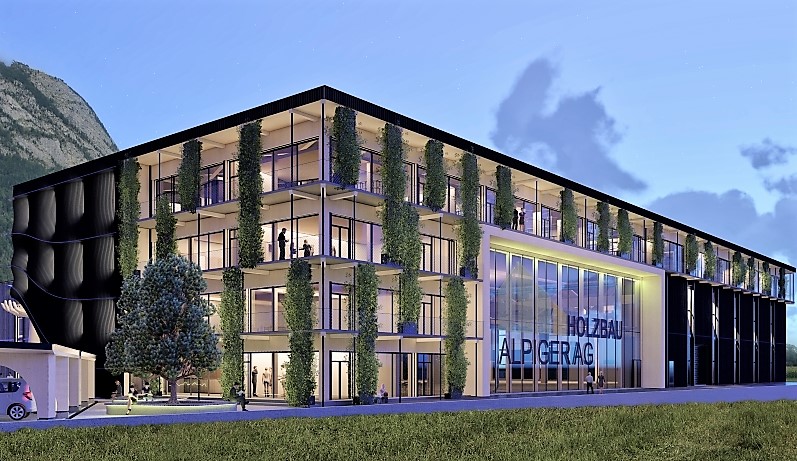 Alpiger Holzbau AG, Neubau Werk 6 + 7, Sennwald