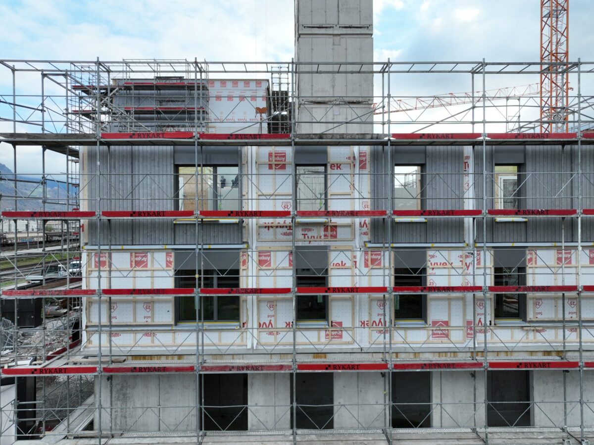 Wohn- und Gewerbeüberbauung «Rheincity», Buchs