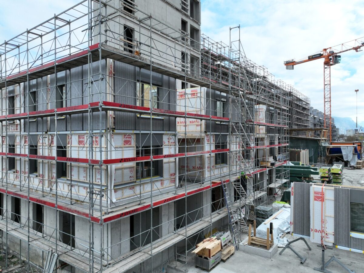 Wohn- und Gewerbeüberbauung «Rheincity», Buchs