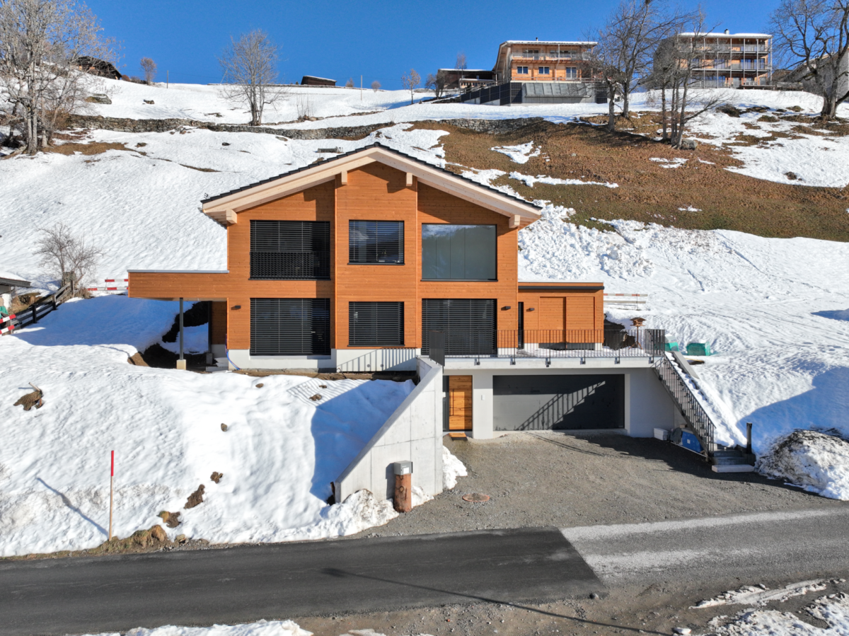 Neubau EFH, Prättigau