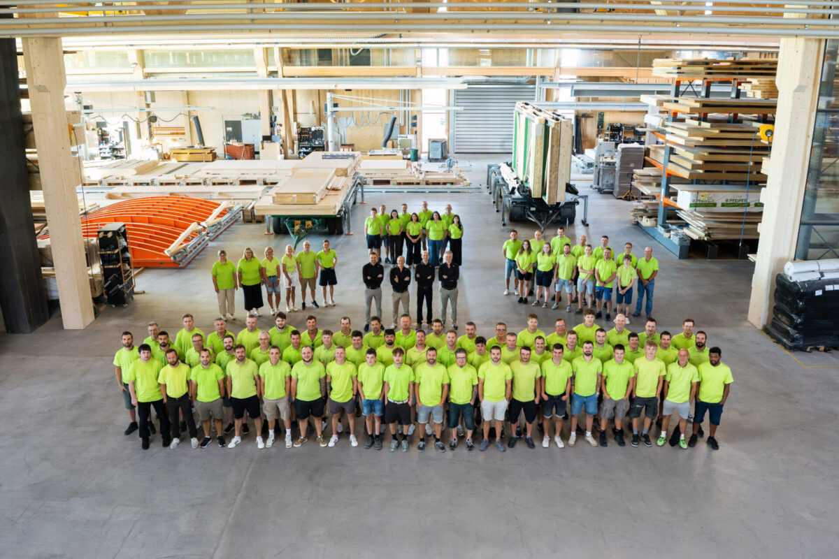 Alpiger Holzbau Teambild