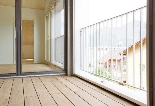 Balkon Terrassenboden Holz